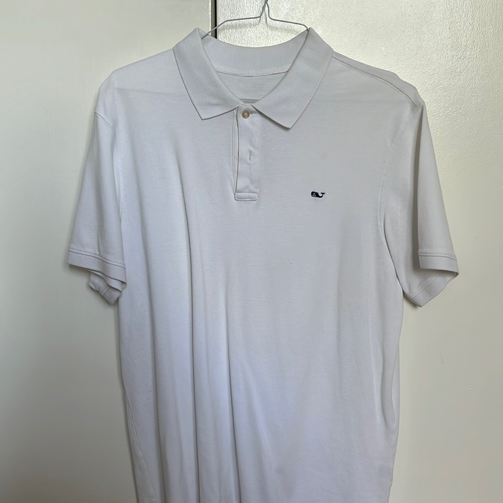 Vineyard Vines white polo shirt